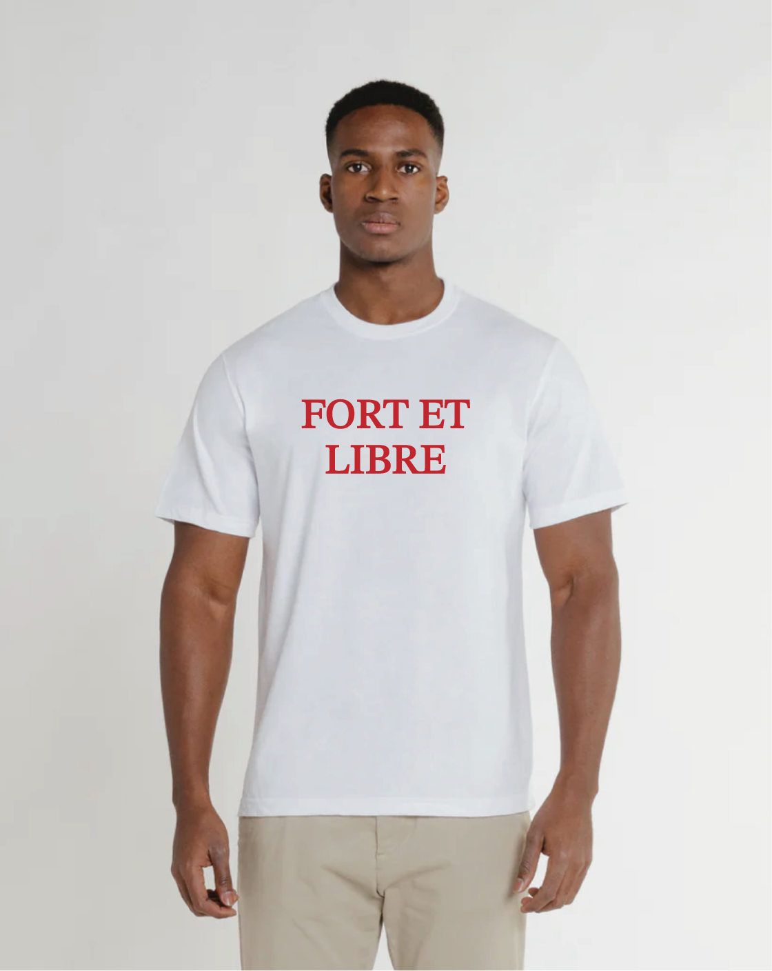 Fort et libre Tee