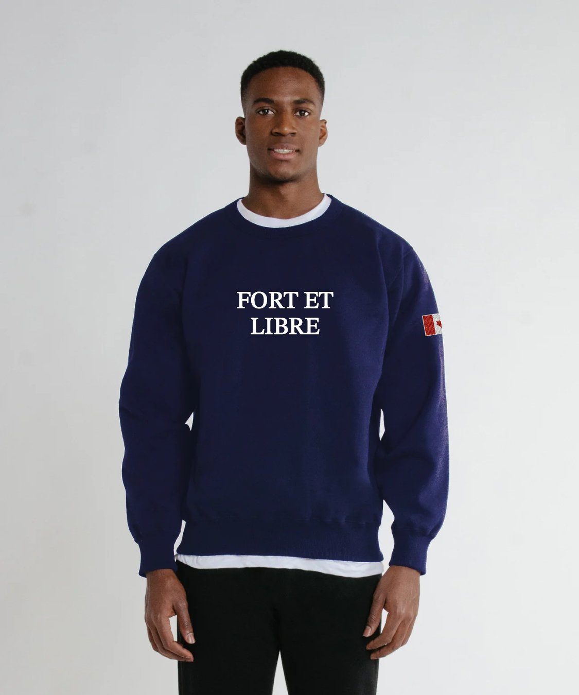 Fort et libre Crewneck