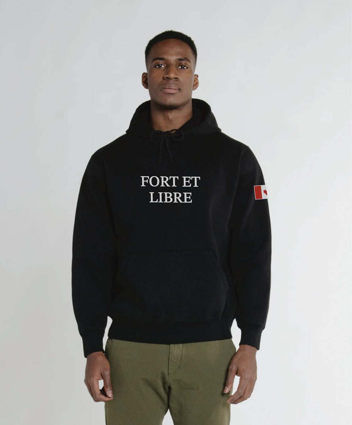 Fort et libre Hoodie