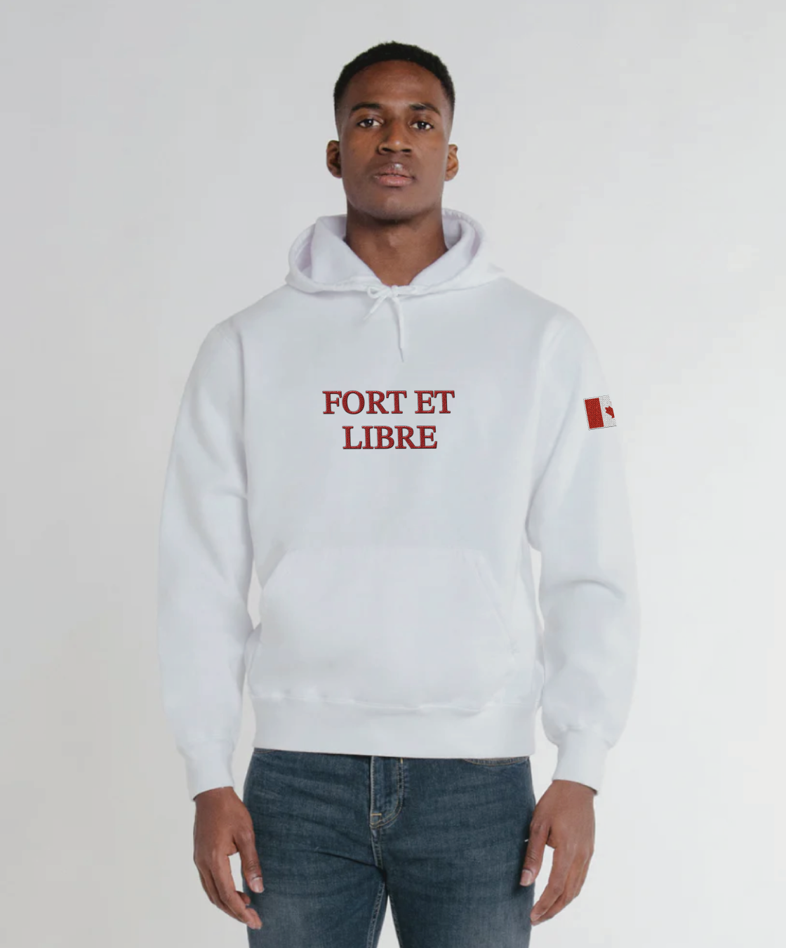 Fort et libre Hoodie