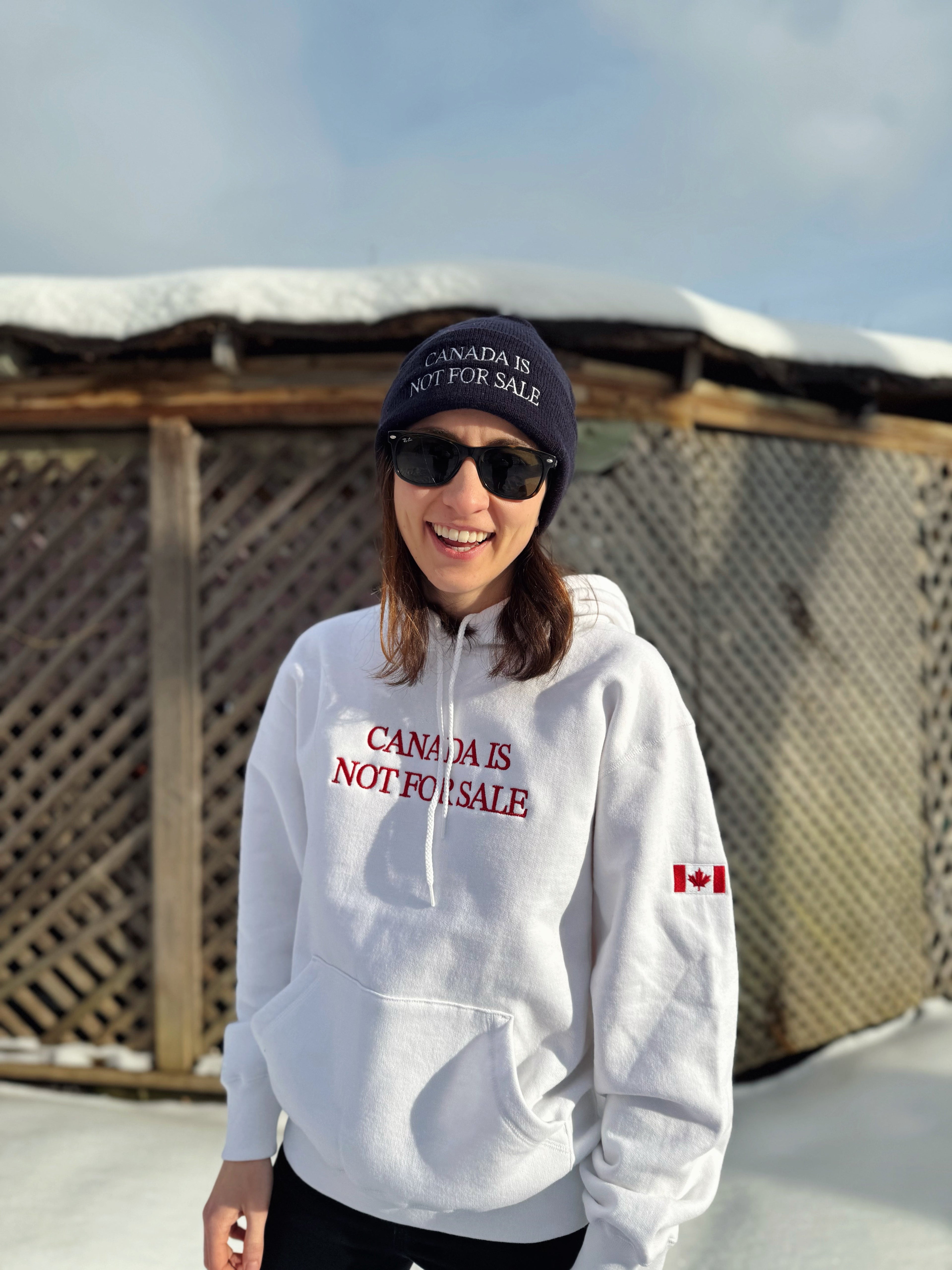 Canada is Not For Sale Hoodie