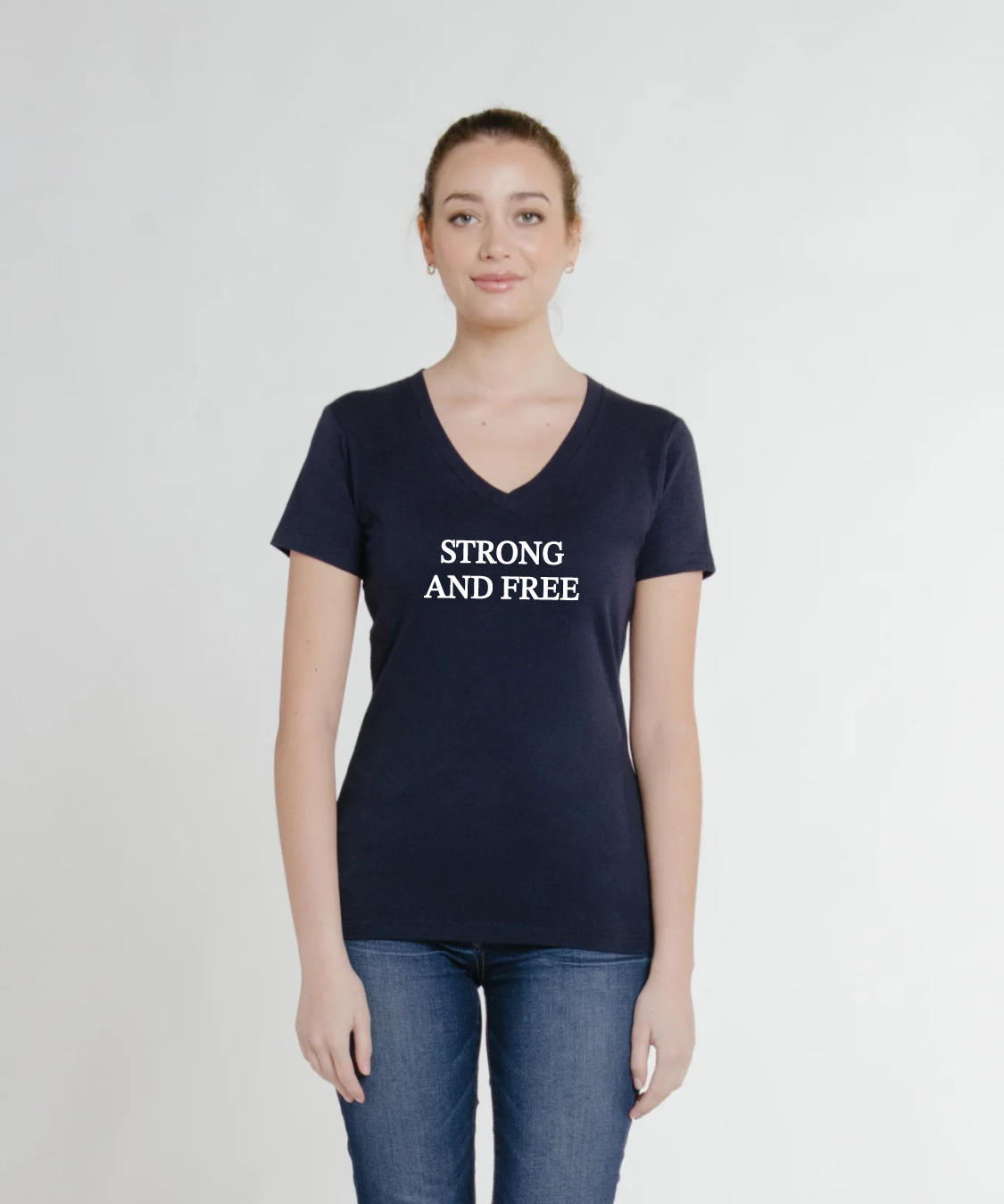 Strong and Free Ladies Tee
