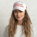 Canada is Not For Sale Hat (White)