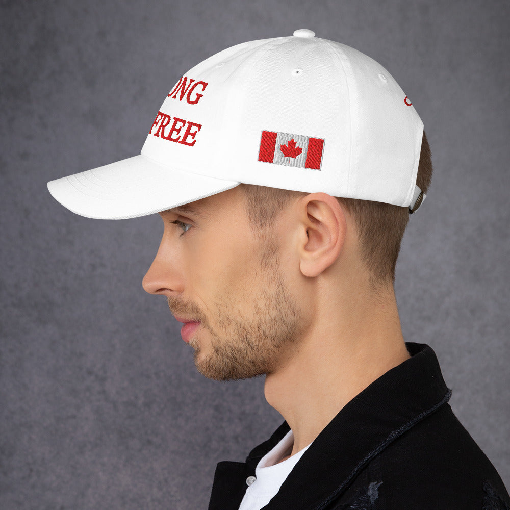 Strong and Free Hat (White)