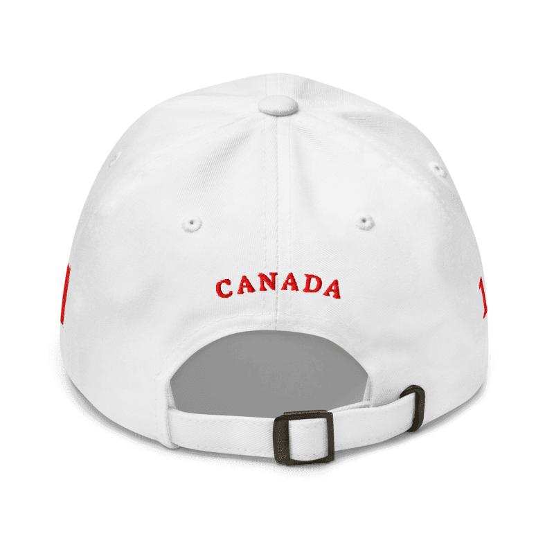 Le Canada n'est pas à vendre Hat (white)