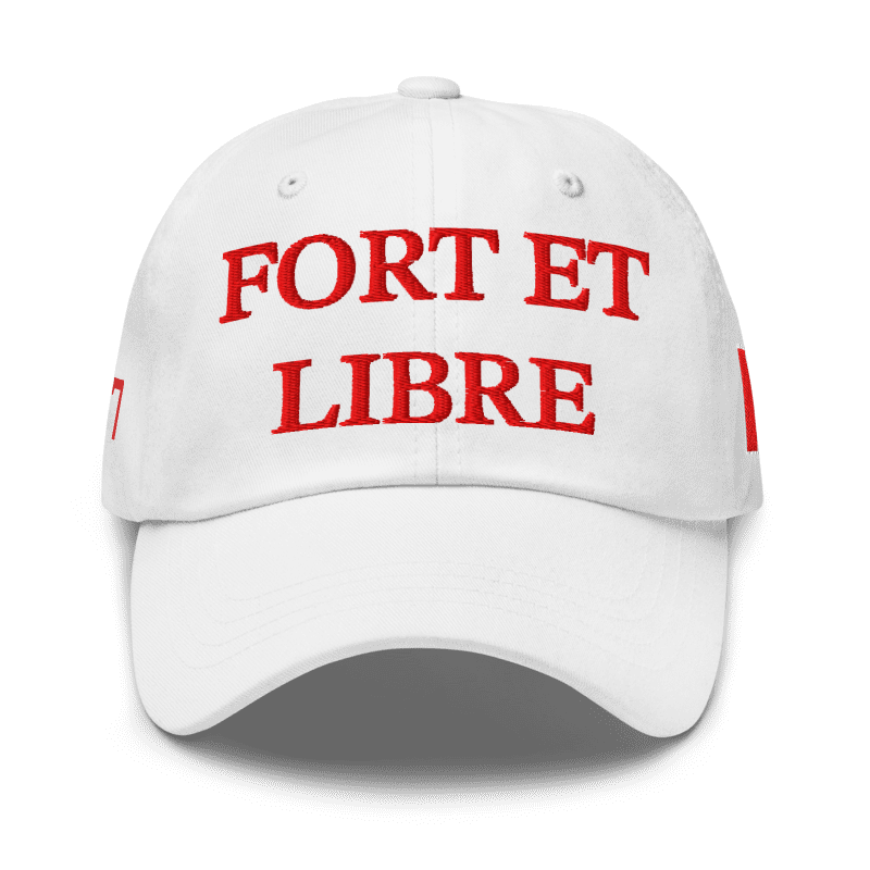 Fort et libre Hat (White)